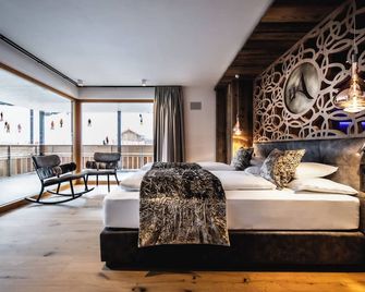 Hotel Arkadia - 'Adults Only' - Corvara in Badia - חדר שינה