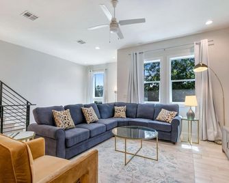 Modern Townhouse across Lafitte Greenway - Nueva Orleans - Sala de estar