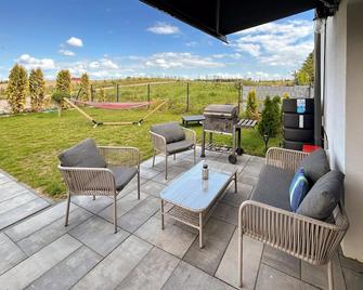 Nice home in Stare Sady with kitchen - Mikołajki - Patio