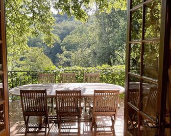 Stunning Dordogne Holiday House and private heated pool. - Saint-Pompont - Balcony