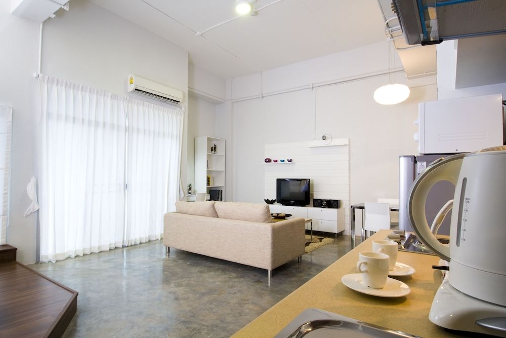 T Series Place Serviced Apartment - Bangkok - Sala de estar