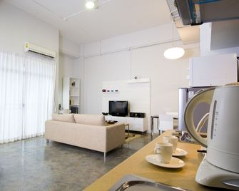 T Series Place Serviced Apartment - Bangkok - Sala de estar