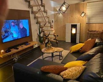 Loft exceptionnel à Wépion avec cabine infrarouge - Wepion - Sala de estar