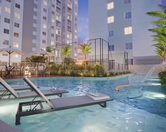 Apto Praia do Futuro Mirante Club - Fortaleza - Svømmebasseng