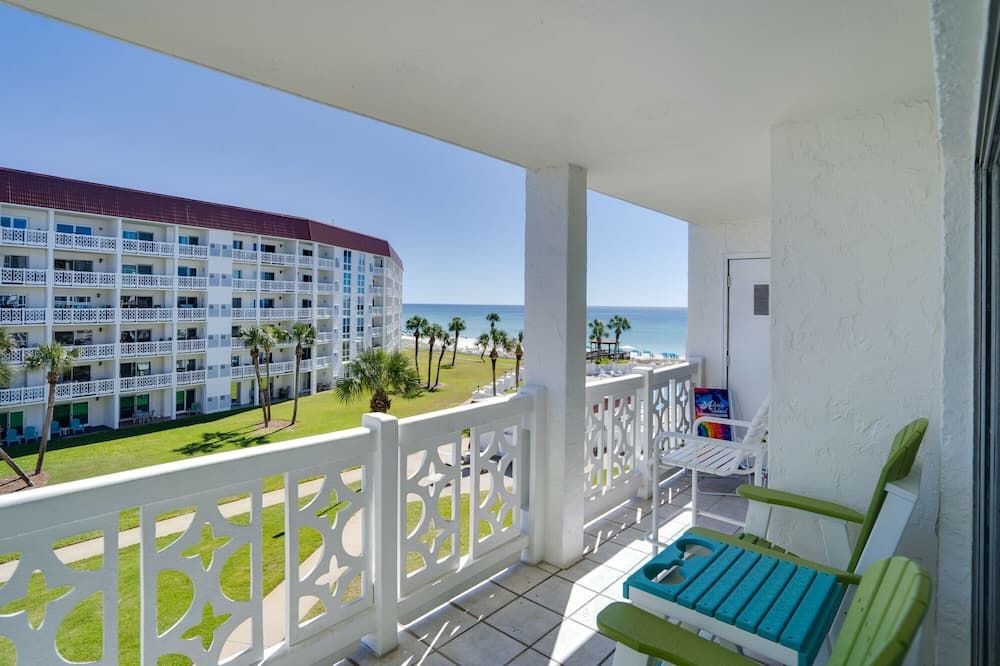 El Matador Unit 442, Gulfview special rate in May due to cancellation - Fort Walton Beach - Balkon