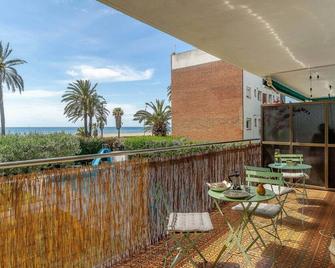 Wonderful beachfront apartment/beach view balcony - Barcelona - Balkon