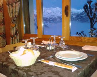 Hotel Alpe Fleurie - Ayas - Comedor