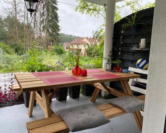 Le Pi'style(Chambre,cuisine,salle D'eau, - Ingwiller - Patio