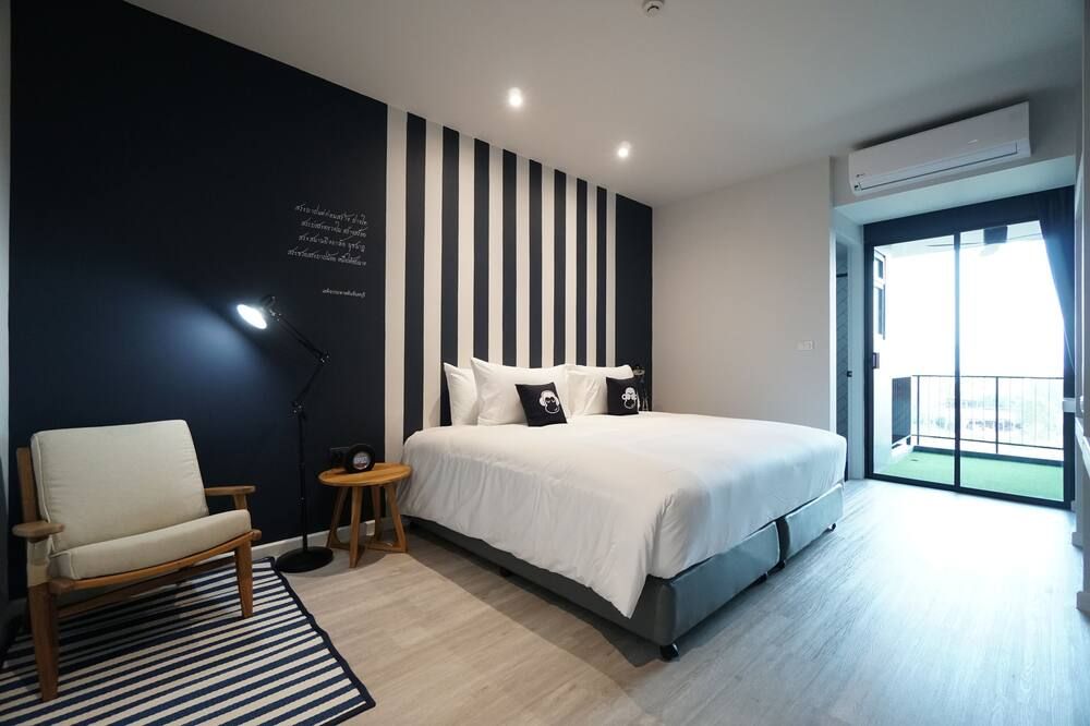 Blu Monkey Hub and Hotel Chanthaburi - צ'אנטאבורי - חדר שינה