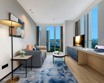 Citadines Guanghua Chengdu - Chengdu - Sala de estar