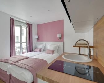 Hotel Le Bellevue - קאה - חדר שינה