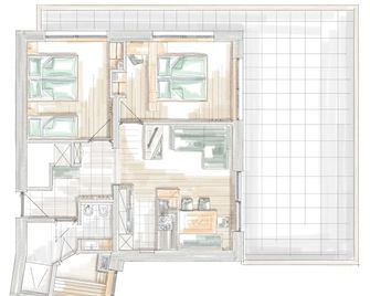Chalet Frieda - Rio di Pusteria - Plattegrond
