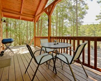 3 miles on ATV to Wolf Pen Gap, Luxury Cabin slp 5 - Mena - Balcon