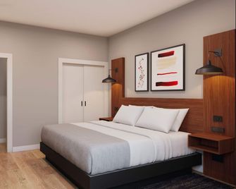 Hawthorn Extended Stay by Wyndham Centra - McKinney - Schlafzimmer