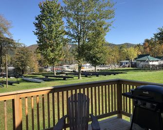 The Cabana, a Studio apt. w/ private deck on Lake Dunmore w/ beach. Generator. - Salisbury - Balcony