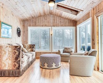 Gore Mountain Retreat: Deck & Game Room - North Creek - Living room