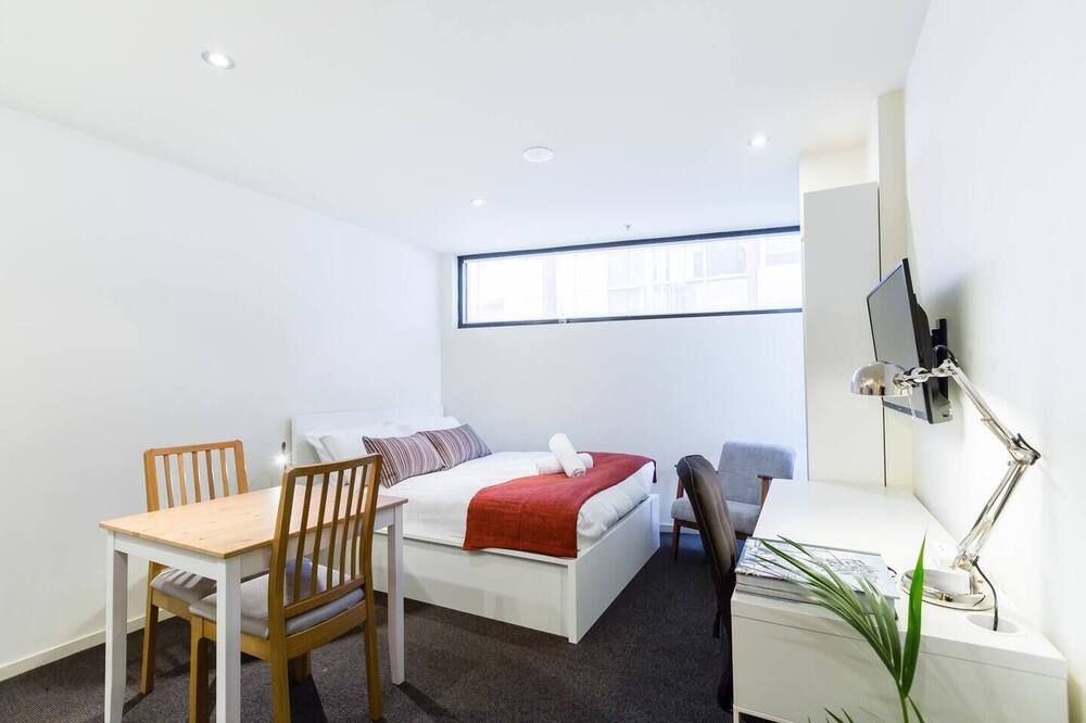 Simple on Swanston - A Central Student Accom Studio - Melbourne - Habitación