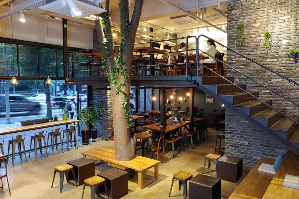 Wegoinn Hostel - סיאול - מסעדה