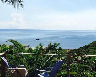 Park View Charming 3 bdrs 3 bathrs with amazing view on tintamarre/Pinel island - Dutch Cul de Sac - Balcon