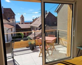 Apartment in the heart of the Village with terrace - Wattwiller - Balcon