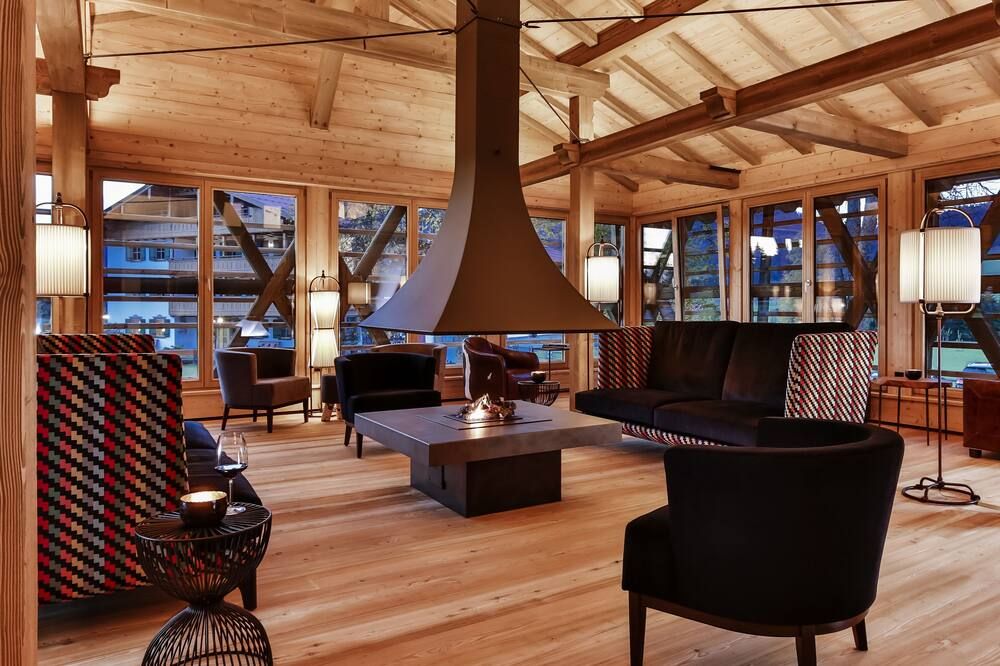 Relais & Châteaux Gut Steinbach Hotel Chalets Spa - רייט אים וינקל - טרקלין