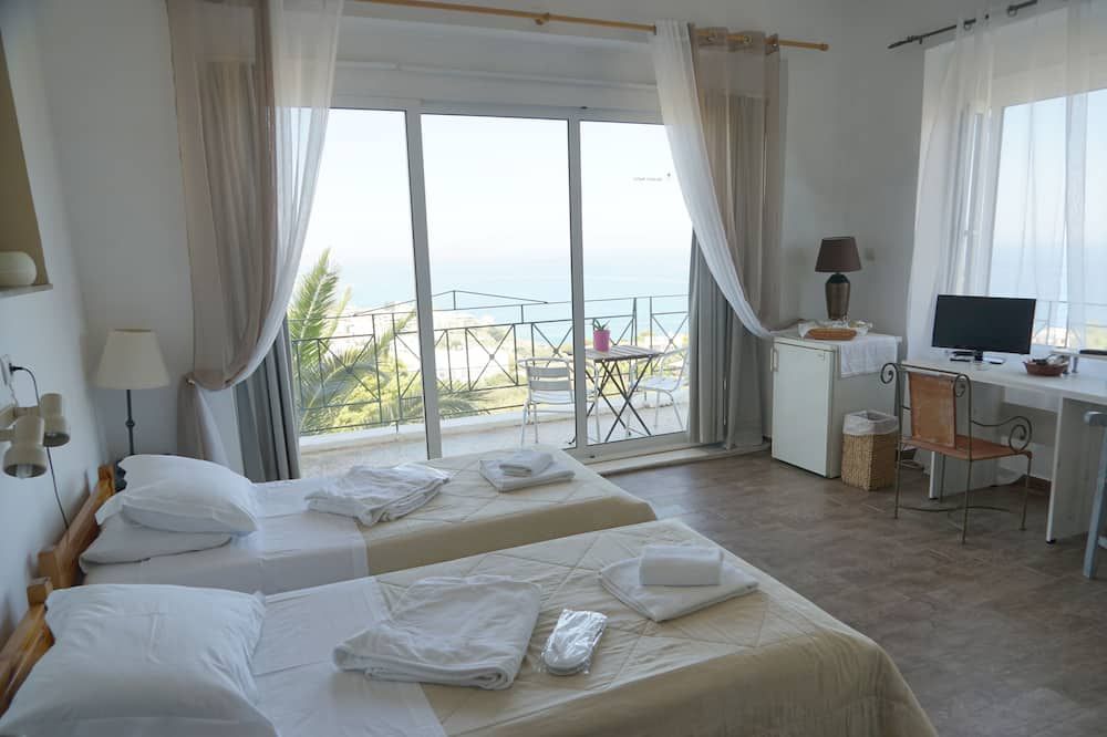 Akrotiri Hotel - חאניה - חדר שינה