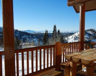 Ski in - Ski Out Log Cabin at Powder Mountain - Eden - Balcony