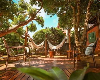 Ecocharme Pousada Pedra do Mar - Fernando de Noronha - Innenhof