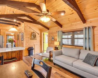 Waterfront Seneca Cabin about 4 Mi to Boat Launch! - Walhalla - Sala de estar