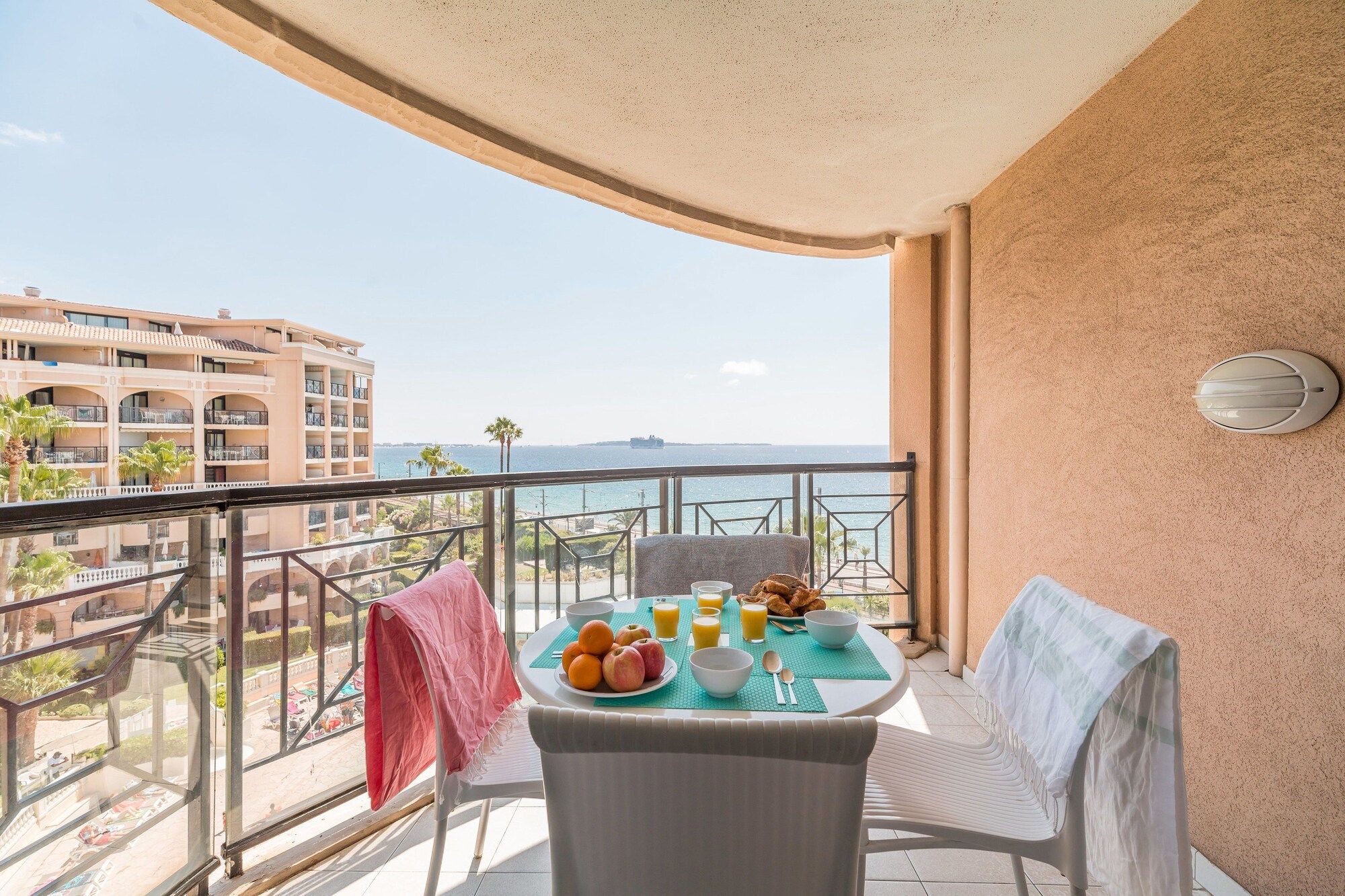 Résidence La Palme d'Azur Cannes Verrerie - Cannes - Balcón