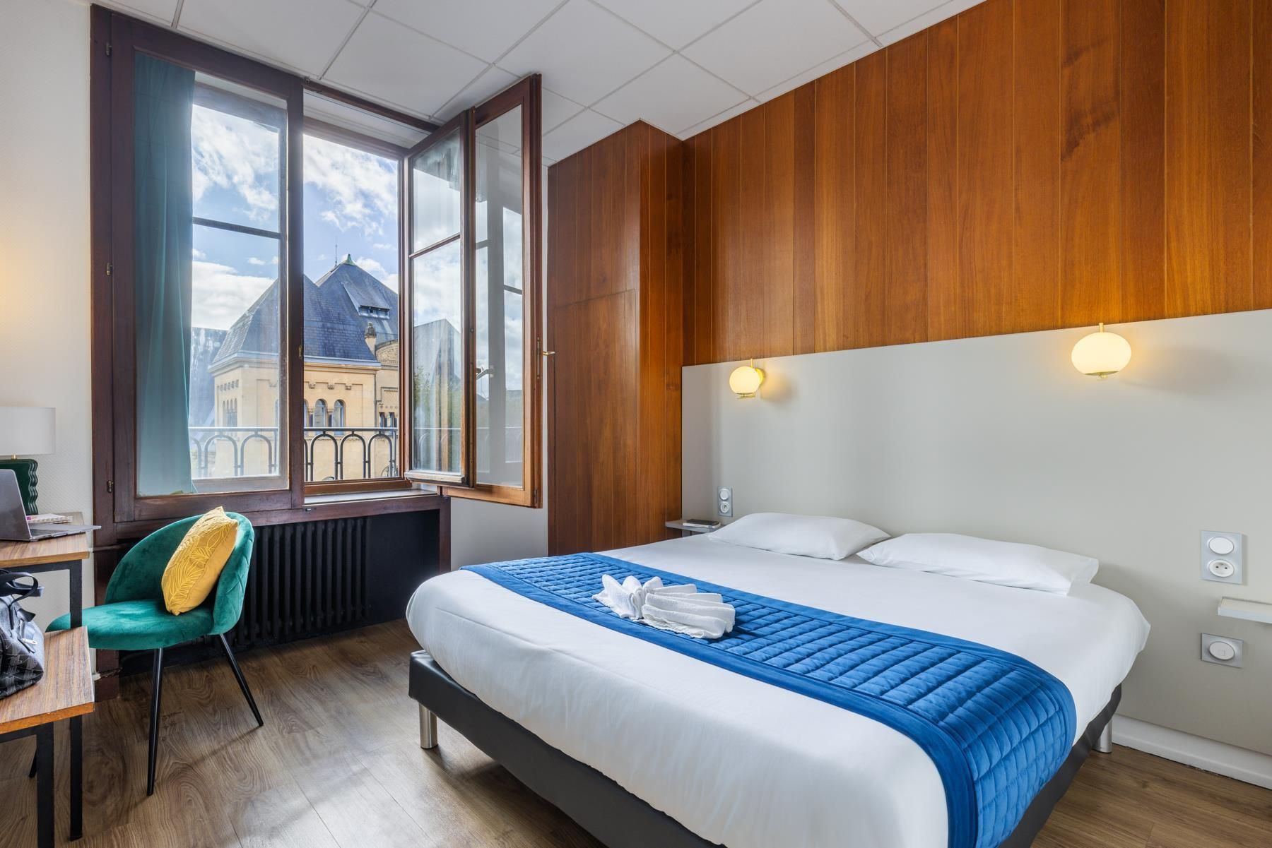 هوتل بريستول ميتز سنتر جير - ميتز - غرفة نوم