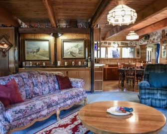 Hot Springs Private Swim Pool, Private Soaking Pool, Chalk Creek Frontage - Nathrop - Living room