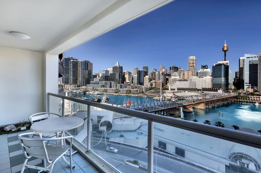 Darling Harbour 2 Bedroom Apartment - سيدني - شرفة