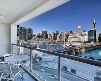 Darling Harbour 2 Bedroom Apartment - سيدني - شرفة