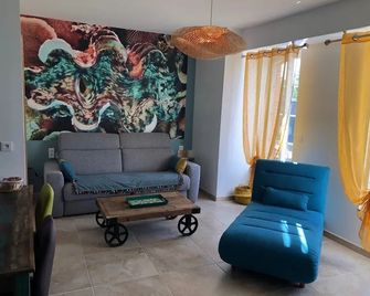 Moulin d'Albias aux portes de Montauban - Albias - Sala de estar