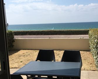 New apartment with terrace view and sea access 2 people all comfort / bicycles - Barneville-Carteret - Balcony