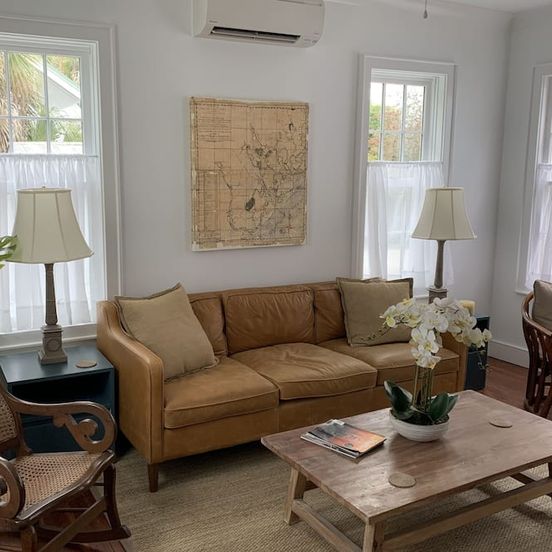 Living room view of Completely Renovated Historic Home in Perfect Location of Downtown Beaufort