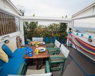Dandy Villas Nea Kallikratia Sea View Loft - Open up roof - Down Town - Nea Kallikratia - Balkon