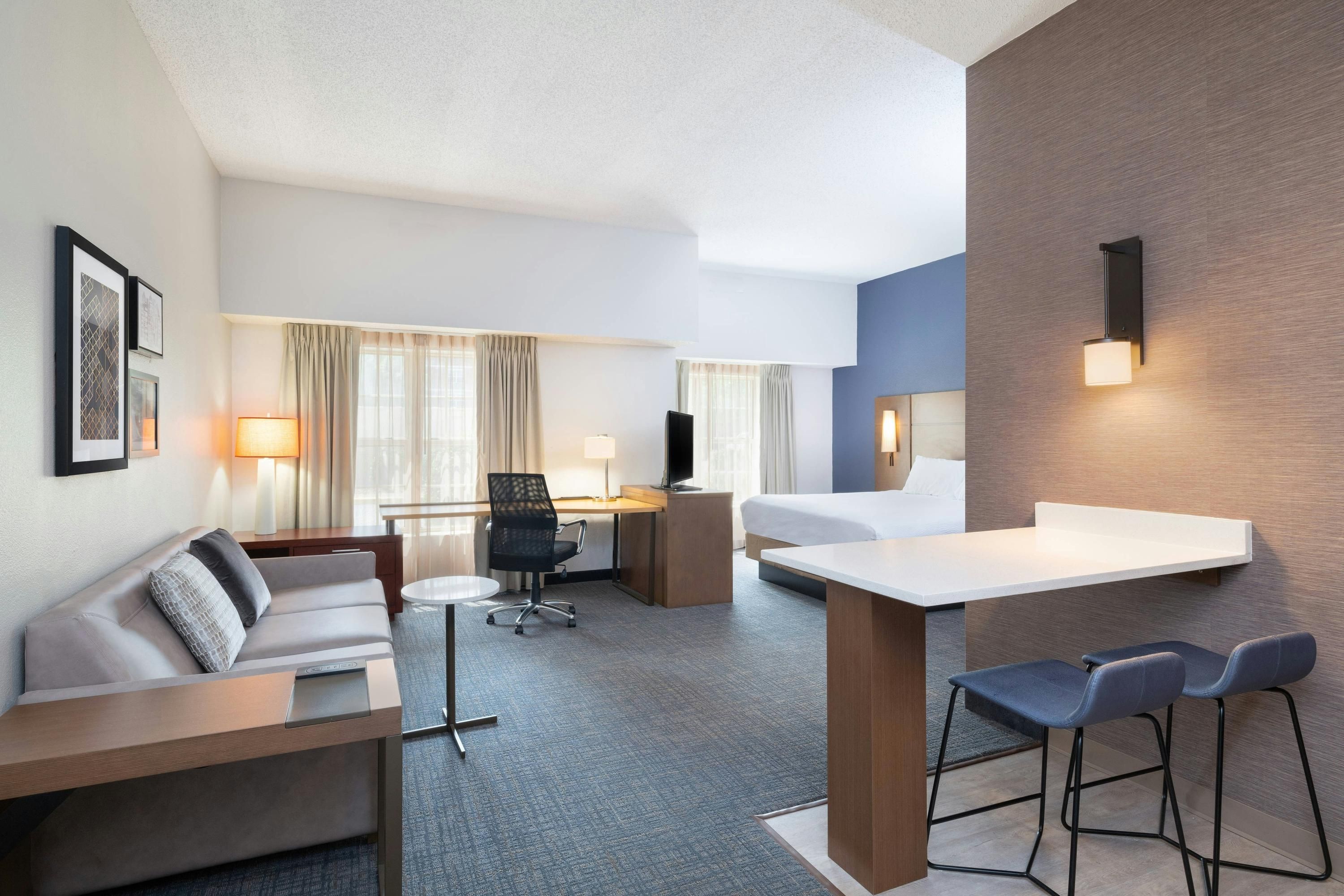 ريزيدنس إن باي ماريوت ويليامزبيرج - وليامز (فرجينيا) - غرفة معيشة