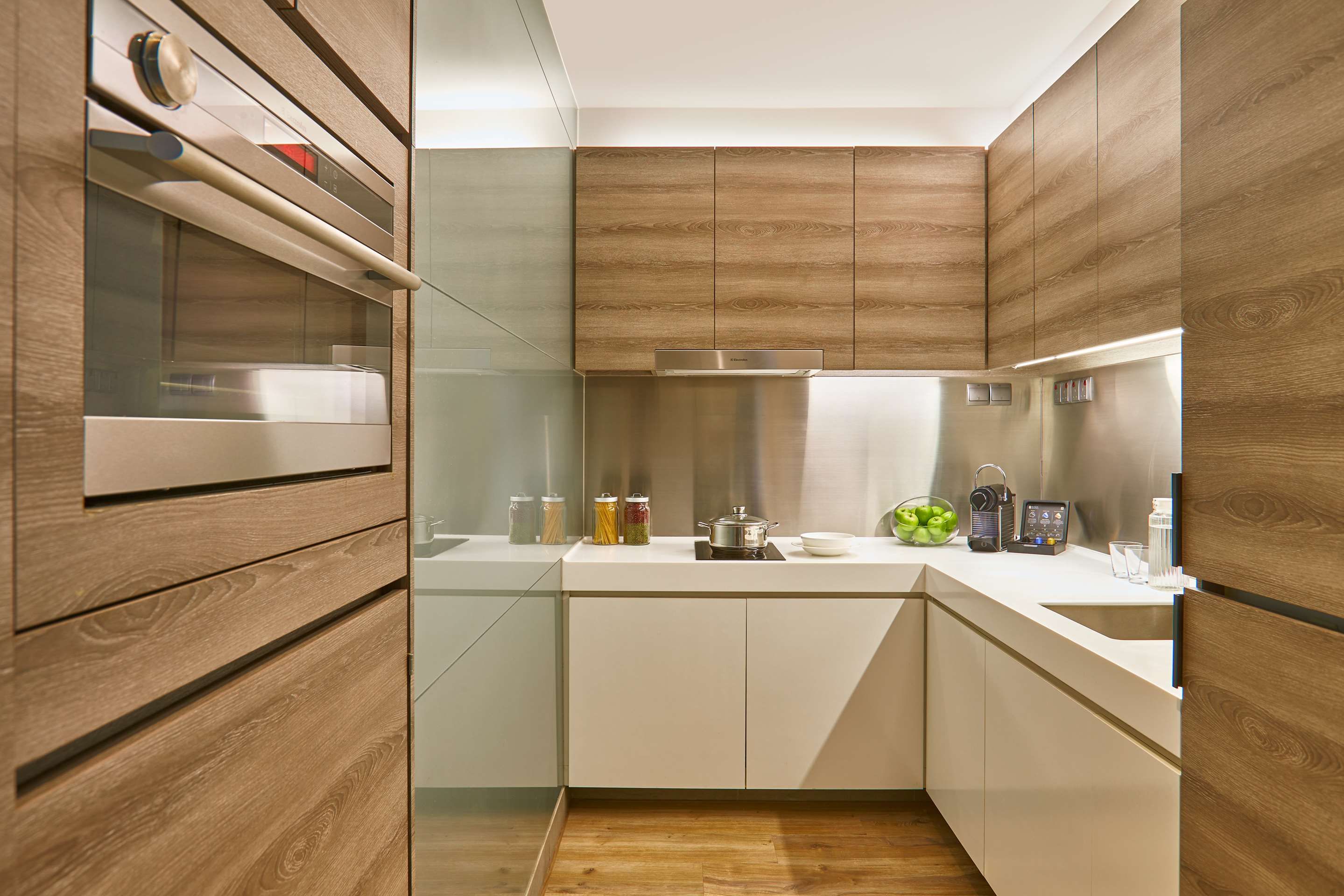 Pan Pacific Serviced Suites Beach Road, Singapore - Singapore - מטבח