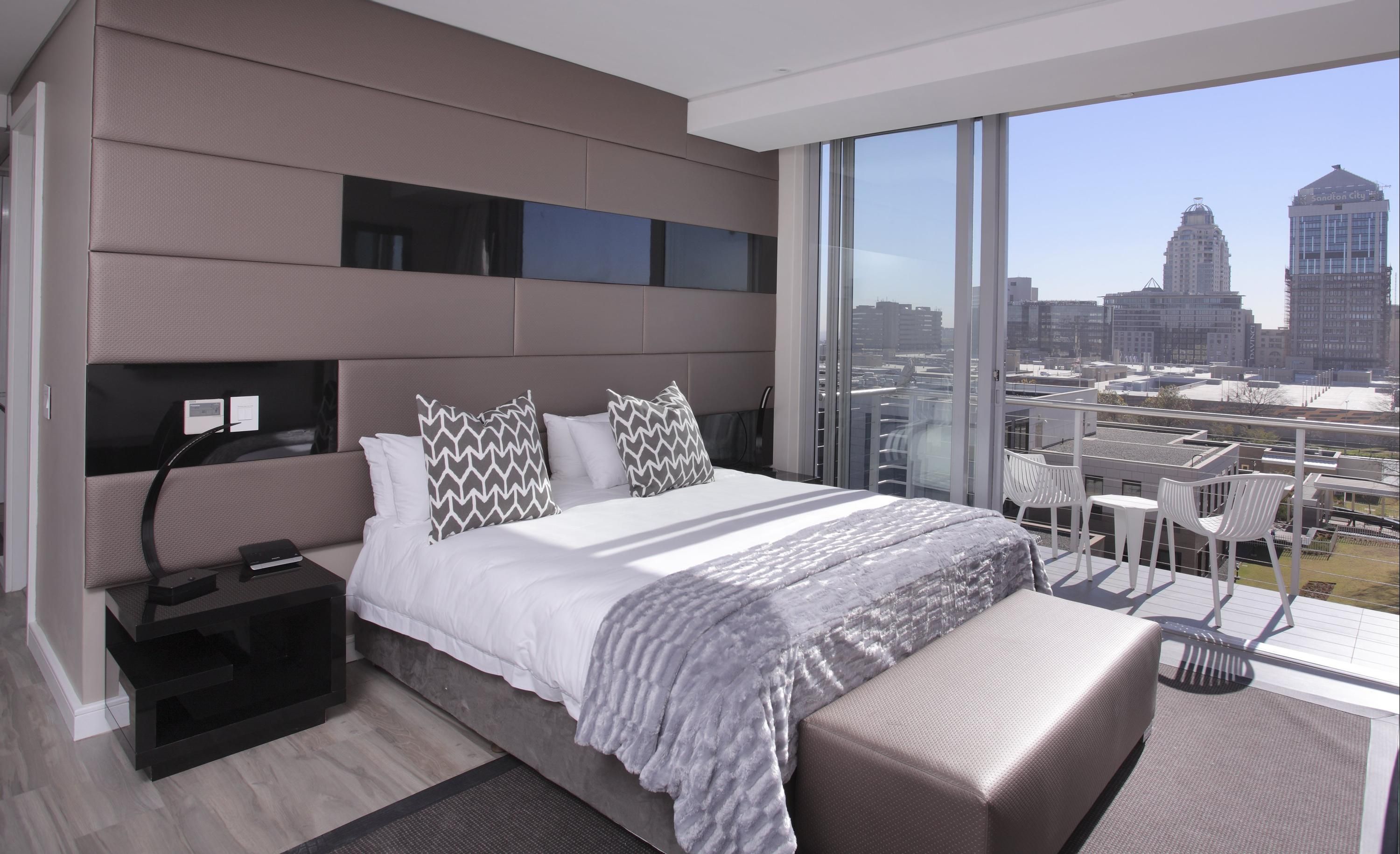 Bedroom view of The Capital Empire