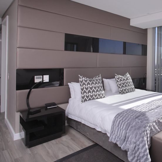 Bedroom view of The Capital Empire