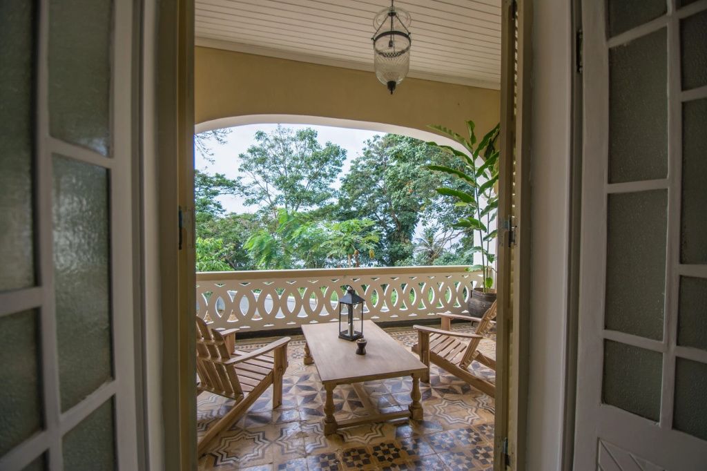 Roça Sundy - Principe Collection - Bom Bom Island - Balcón