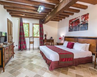 Demeures & Châteaux Hôtel Domaine le Clos des Fontaines - Jumièges - Slaapkamer