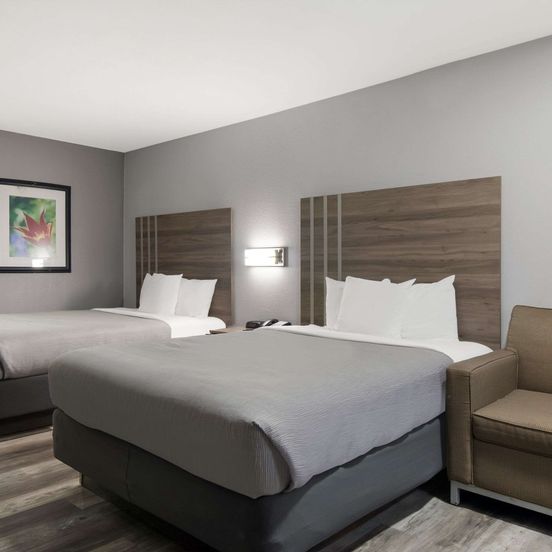 Bedroom view of Quality Inn