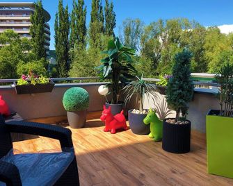Relax Cluj Apartment And Terrace - Cluj Napoca - Balcony