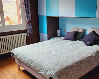 Les Balcons du Mont-Blanc : Appartement centre village - Cordon - Chambre