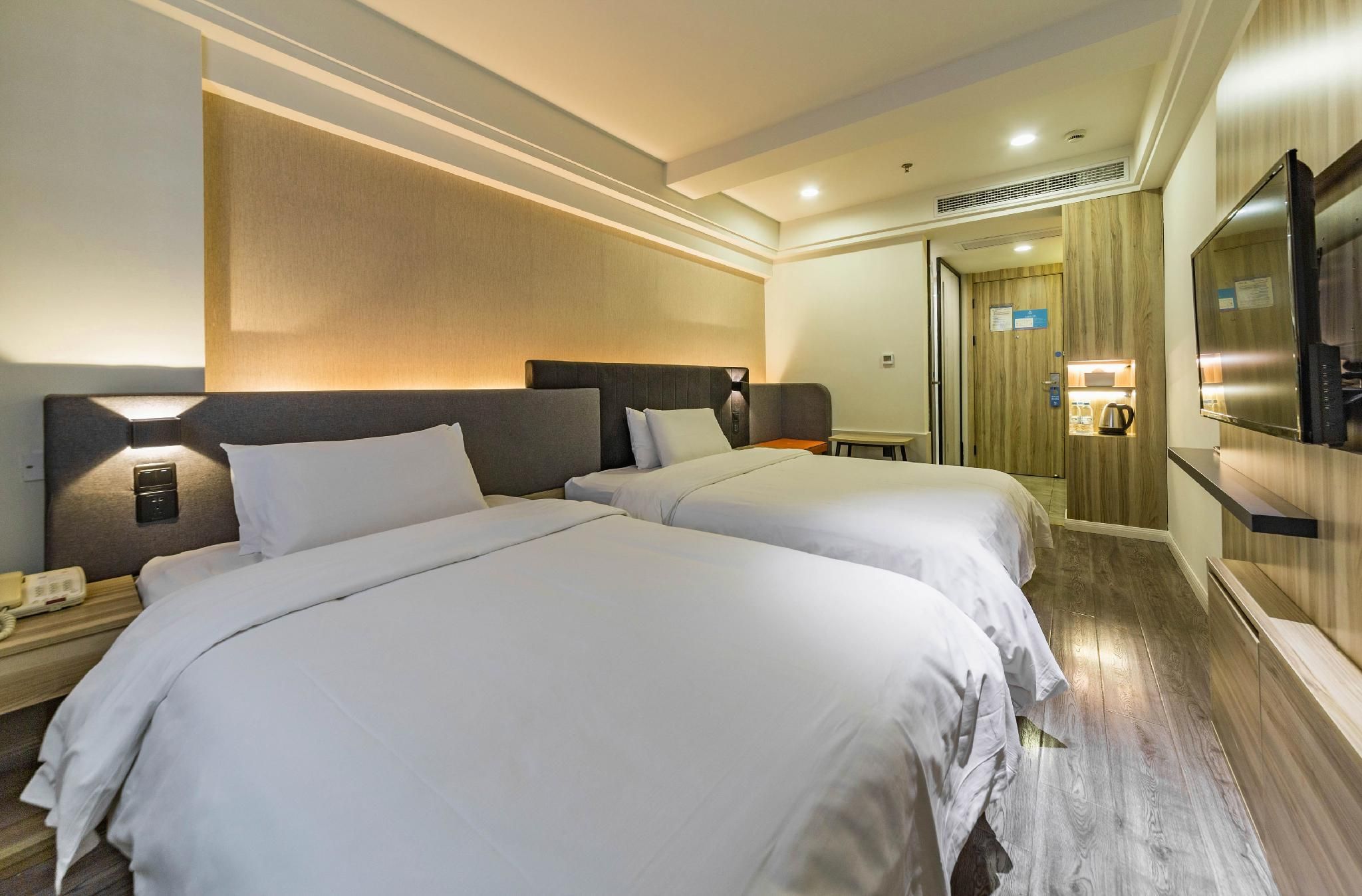 Hanting Hotel Hongkou Football Studio No.2 Branch - שנחאי - חדר שינה