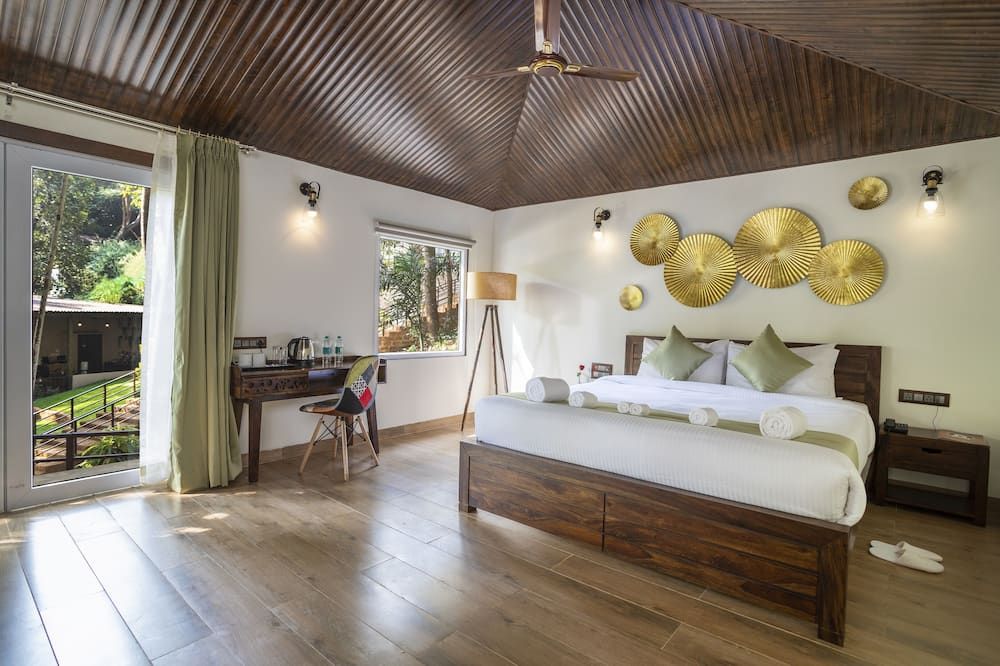 Stone Wood Nature Resort - Gokarna - Chambre