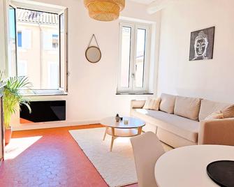Appartement à 100m des Barques - Narbonne - Living room